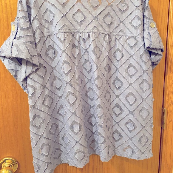 NWT Ruby Rd SZ 18 Short sleeved button up jacket - Picture 2 of 5